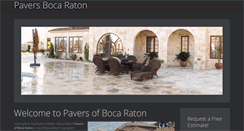 Desktop Screenshot of paversbocaraton.com